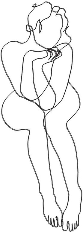 seated girl